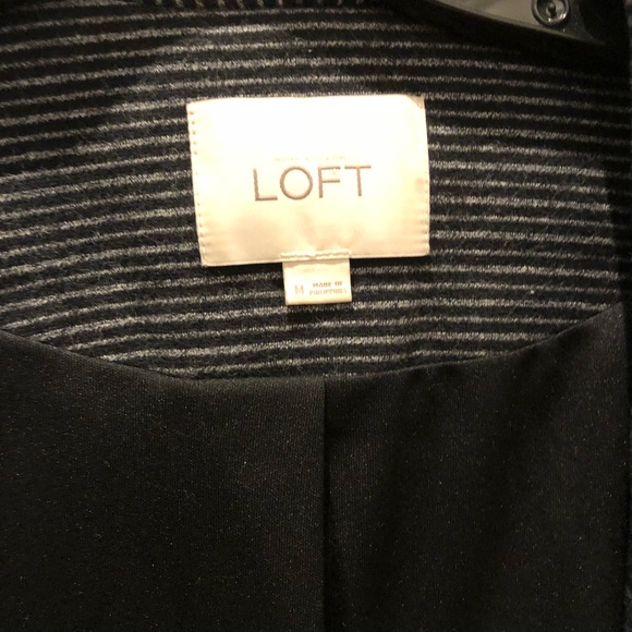 Never Worn soft Loft striped blazer - Picture 2 of 4